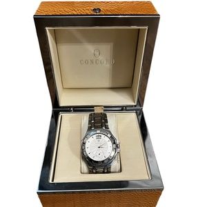 Mens Concord Saratoga Big Date 14.n1.1894 - Pre-Owned